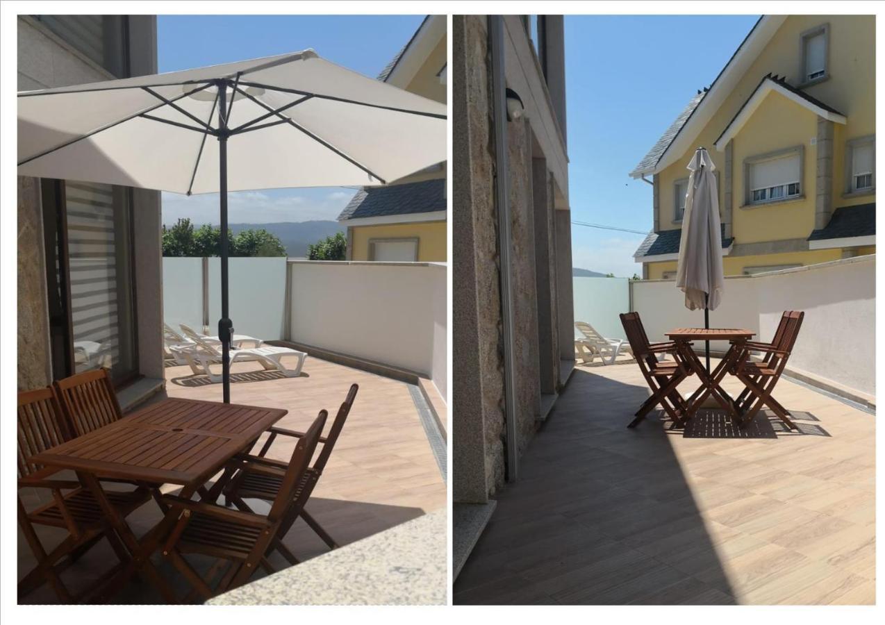 Foz Playa Rapadoira - Bajos Con Terraza Apartman Kültér fotó