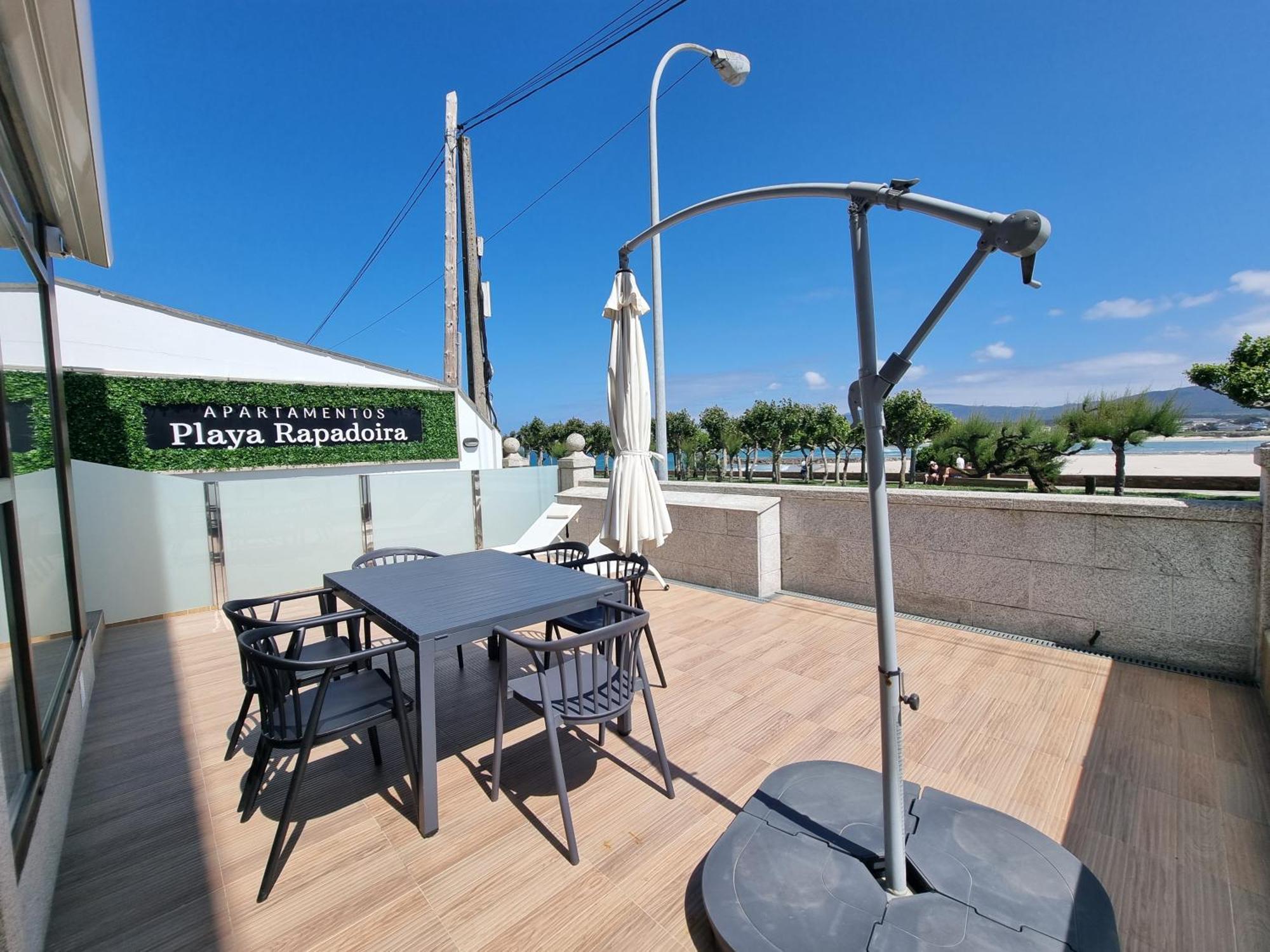 Foz Playa Rapadoira - Bajos Con Terraza Apartman Kültér fotó
